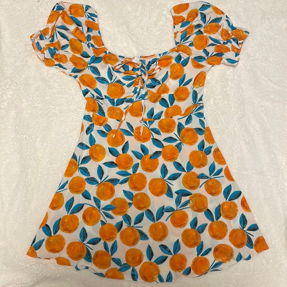 XL Peach Mini Dress